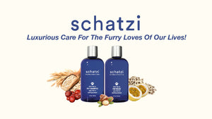 
            
                Load image into Gallery viewer, Schatzi Pet Shampoo with Pure4 &amp;amp; Soothing Oatmeal 8 fl oz.
            
        