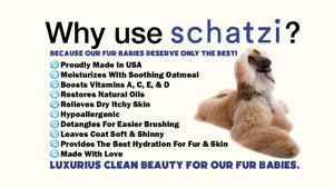 
            
                Load image into Gallery viewer, Schatzi Pet Shampoo with Pure4 &amp;amp; Soothing Oatmeal 8 fl oz.
            
        